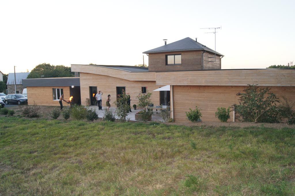 Maison En Ossature Bois Plaintel Екстериор снимка